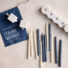 Load image into Gallery viewer, The Floral Society Beeswax Hanukkah Candles
