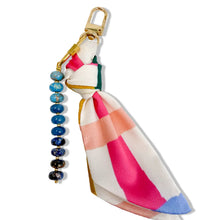Load image into Gallery viewer, Silk & Gemstone Bag Charms