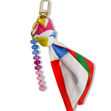 Load image into Gallery viewer, Silk & Gemstone Bag Charms