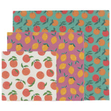 Load image into Gallery viewer, Citrus Beeswax Wrap Set