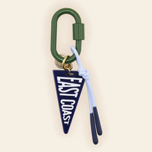 Load image into Gallery viewer, East Coast Pennant Bag Charm