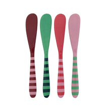 Load image into Gallery viewer, Enameled Utensil Striped Handle