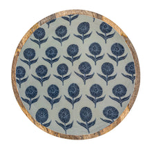 Load image into Gallery viewer, Blue Floral Enamel Trays