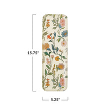 Load image into Gallery viewer, Floral Metal Wall Decor Plate