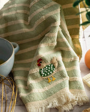 Load image into Gallery viewer, Embroidered Hen Kitchen Towels