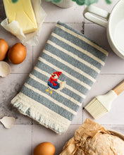 Load image into Gallery viewer, Embroidered Hen Kitchen Towels
