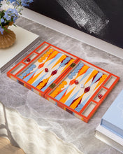 Load image into Gallery viewer, Lacquered Backgammon Set