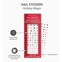 Load image into Gallery viewer, Holiday Nail Stickers