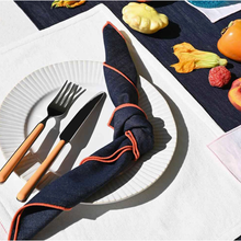 Load image into Gallery viewer, Rainbow Denim Napkins