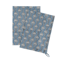 Load image into Gallery viewer, Block Print Tea Towel Set