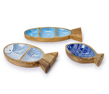 Load image into Gallery viewer, Fish Wood Melamine Trays