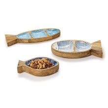 Load image into Gallery viewer, Fish Wood Melamine Trays