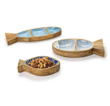 Load image into Gallery viewer, Fish Wood Melamine Trays