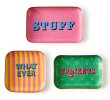 Load image into Gallery viewer, Metal Sayings Trinket Tray