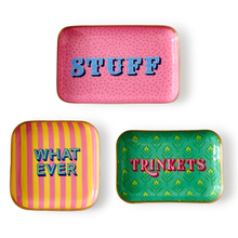 Load image into Gallery viewer, Metal Sayings Trinket Tray