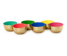 Load image into Gallery viewer, Metal Bowls with Enamel