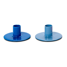 Load image into Gallery viewer, Blue Taper Holders