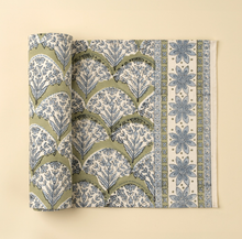 Load image into Gallery viewer, Sakura Block Print Linens