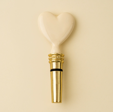 Load image into Gallery viewer, Heart Bottle Stopper