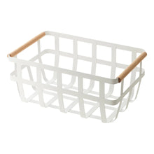 Load image into Gallery viewer, Tosca Dual-Handle White Basket
