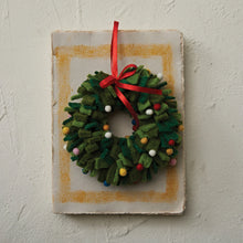 Load image into Gallery viewer, Handmade Wool Felt Wreath