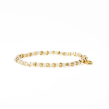 Load image into Gallery viewer, Louise Crystal Gold Stretch Bracelets