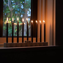 Load image into Gallery viewer, The Floral Society Beeswax Hanukkah Candles
