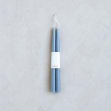 Load image into Gallery viewer, The Floral Society 12" Dipped Taper Candles - Heron

