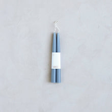 Load image into Gallery viewer, The Floral Society 9" Dipped Taper Candles - Heron
