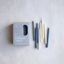 Load image into Gallery viewer, The Floral Society Beeswax Hanukkah Candles
