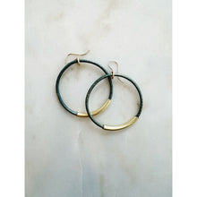 Load image into Gallery viewer, Leather Hoops
