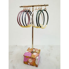 Load image into Gallery viewer, Leather Hoops
