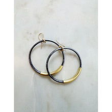 Load image into Gallery viewer, Leather Hoops
