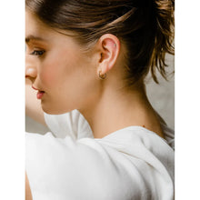 Load image into Gallery viewer, Celine Huggie Hoop
