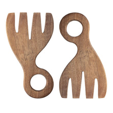 Load image into Gallery viewer, Acacia Wood Salad Servers
