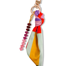 Load image into Gallery viewer, Silk &amp; Gemstone Bag Charms
