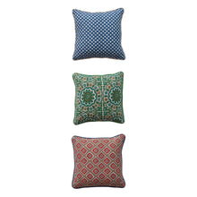 Load image into Gallery viewer, Mini Block Print Pillow
