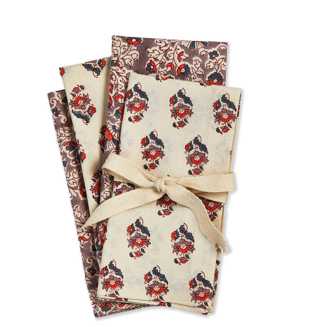 Block Print Napkin Set