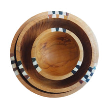 Load image into Gallery viewer, Mini Bone Inlay Teak Bowls

