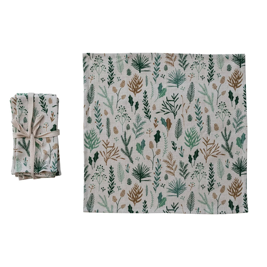 Botanical Print Napkin