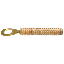 Load image into Gallery viewer, Brass + Wood Bottle Opener
