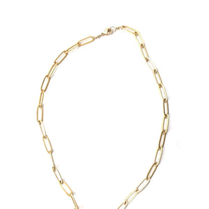 Paperclip Link Necklace