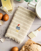 Load image into Gallery viewer, Embroidered Hen Kitchen Towels
