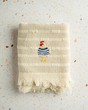 Load image into Gallery viewer, Embroidered Hen Kitchen Towels
