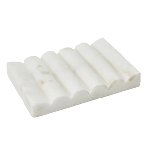 Curved Marble Soap Dish
