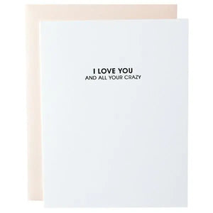 Love All Your Crazy Card