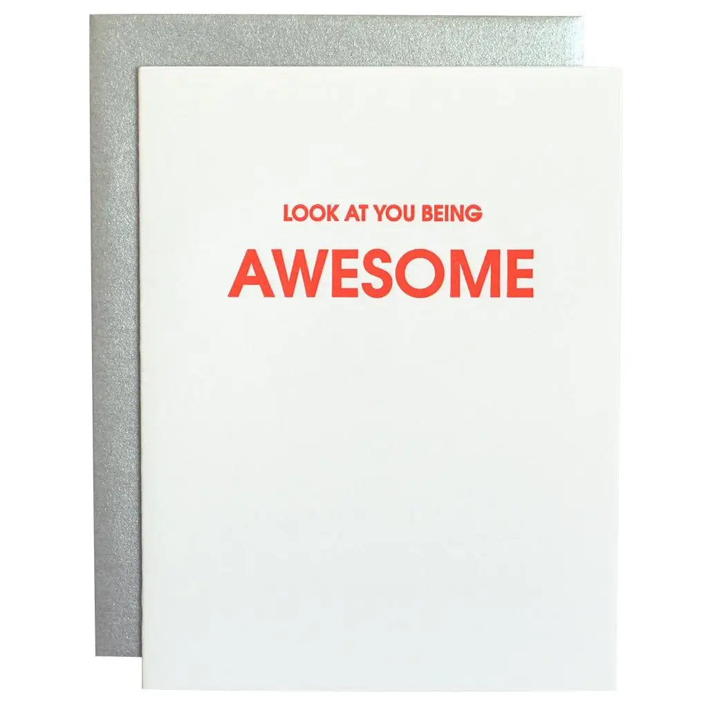 Being Awesome Card