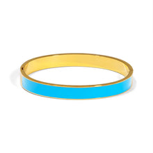 Load image into Gallery viewer, Color Pop Enamel Bangle
