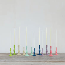 Load image into Gallery viewer, Color Cast Iron Taper Holder
