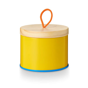 Colorblock Candle Tin